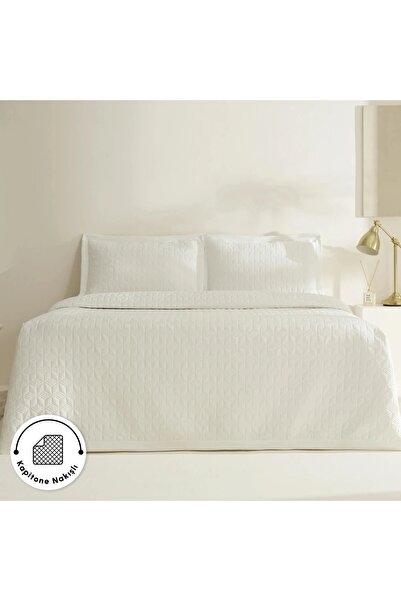 Karaca Home Κάλυμμα διπλού κρεβατιού Liora Λευκό