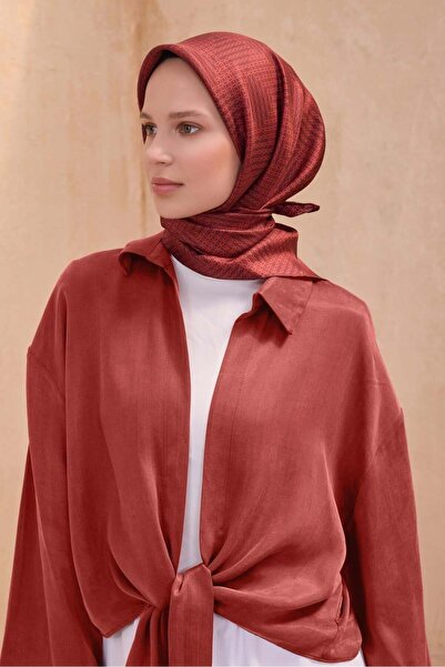 Belli Μεταξωτό μαντήλι τουίλ - 4104-62 Βουργουνδία