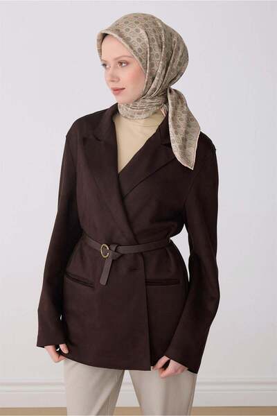 Belli Μεταξωτό μαντήλι τουίλ - 4308-54 Πέτρα