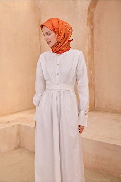 Belli Μαντήλι Twill Μετάξι - 4113-81 Πορτοκαλί