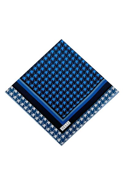 Belli Μεταξωτό Φουλάρι Τουίλ - 4000-31 Ναυτικό Μπλε