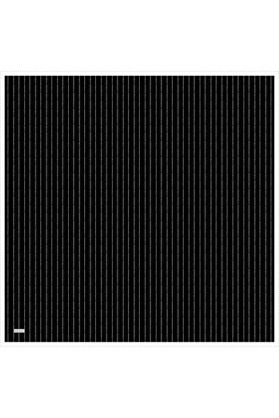 Belli Μεταξωτό μαντήλι Twill - 4061-88 Μαύρο και άσπρο