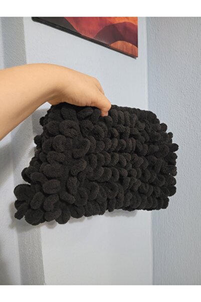 ARTTMACRAME Γυναικεία τσάντα clutch με φουσκωτό σχέδιο 35*24