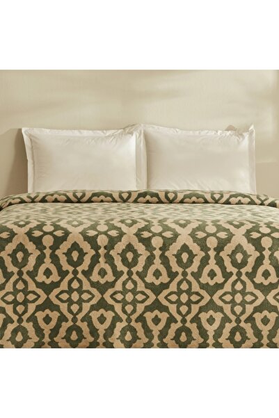 Karaca Home Διπλή κουβέρτα Rina Green Cotton