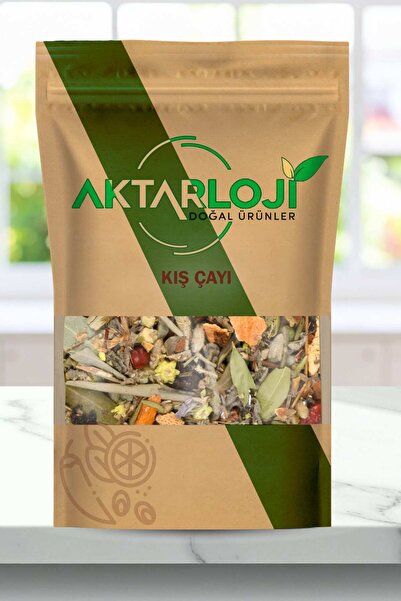 aktarloji 250 Gr Kış Çayı / +20 Zengin Karışım Zencefil, Ihlamur, Hibiskus, T...