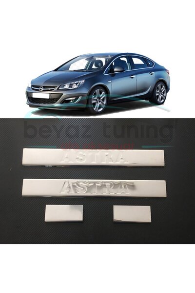 Niken Opel Astra J Kapı Eşiği Kromu Nikelajı 2011-2016