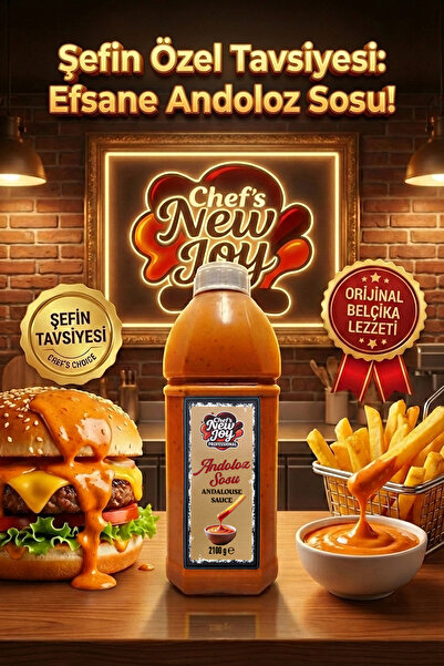 chef's new joy professional Andoloz Sosu 2100 gr Sauce Andalouse