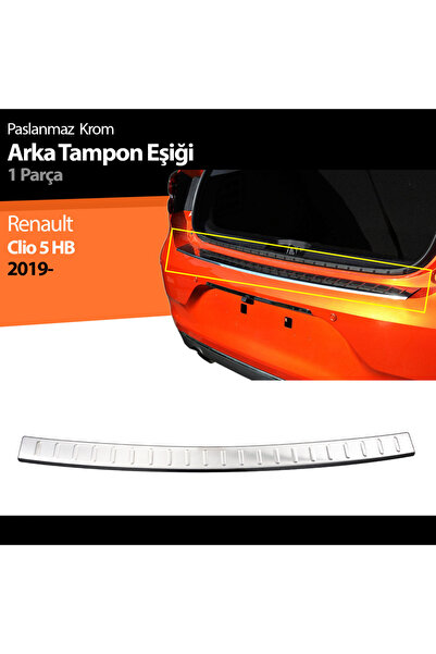 Niken Renault Clio 5 Bagaj İç Eşiği Kromu Nikelajı 2019 Sonrası