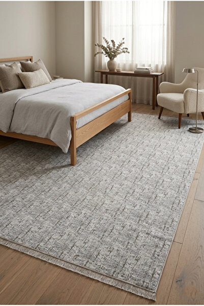 Valery Home Arya Vl Çift Taraflı,katlanabilir,yıkanabilir,yüksek Kalite Pamuk Salon,oturma Odası,balkon Kilim