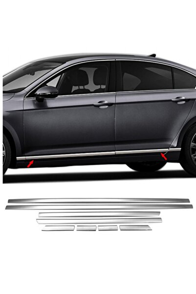Niken Volkswagen Passat B8 Yan Kapı Çıtası Krom Nikelajı 2015 Sonrası