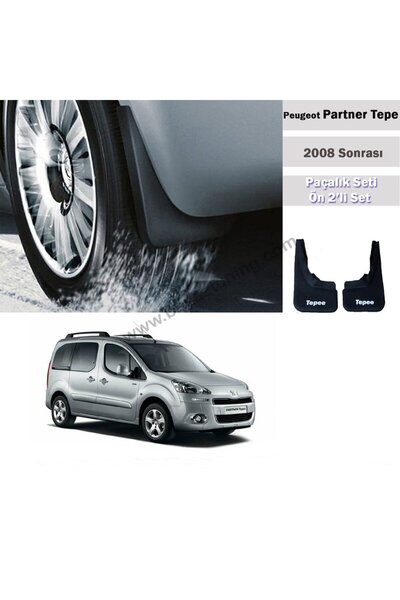 Leader Peugeot Partner Tepee Paçalık Tozluk Çamurluk Ön Set