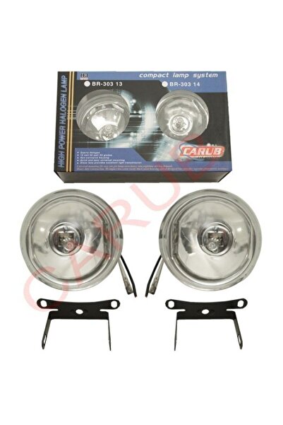 Universal Sis Lambası Farı 12V Yuvarlak 9cm Beyaz