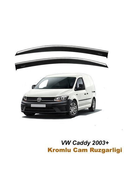 Niken Volkswagen Caddy Kromlu Cam Rüzgarlığı 2003-2019