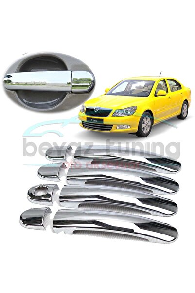 Niken Skoda Octavia Kapı Kolu Kromu Nikelajı 2008-2012