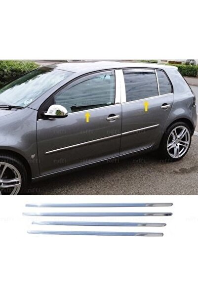 Niken Volkswagen Golf 5 Cam Çitası Kromu Nikelajı