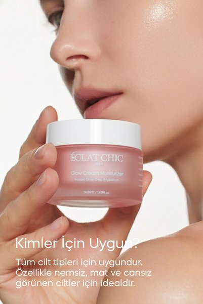 Eclat Chic Face Cream Moisturizer – Hyaluronic Acid + Niacinamide + Arbutin |   Anti-Blemish Radiance Cream |   All Skin Types |   50 ml