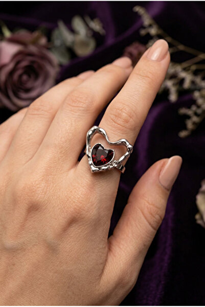 Begondio خاتم نسائي أنيق وعصري بتصميم بسيط وقابل للتعديل