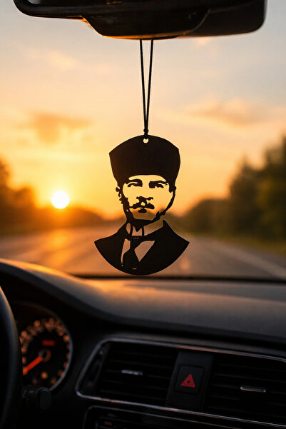 VENON Metal ✨ ATATÜRK ATAM✨ Dikiz Aynası Süsü Metal Araba Askılık Motifli Oto...