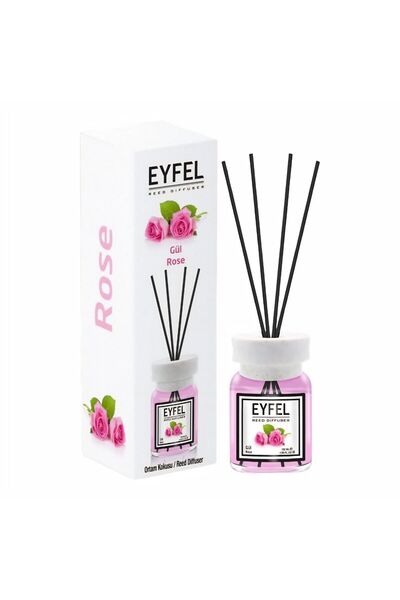 Eyfel Odorizant de cameră cu bețișoare 120ml, Rose,