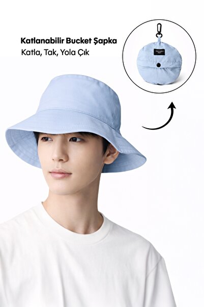 Ecrou Αναδιπλούμενο καπέλο Charm Bucket Bebe Blue