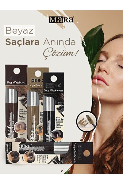 Mara Koyu Kahverengi Saç Maskarası 6 ml