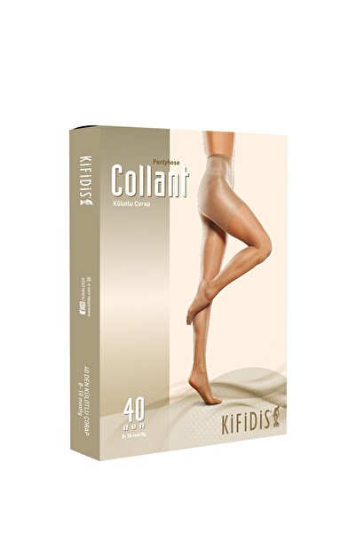 Kifidis 40 Den. 8-10 mmHg Külotlu Çorabı Siyah / Black
