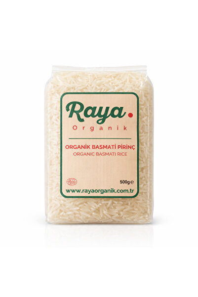 Raya Organik Organik Basmati Pirinç 500 gr Doğal Katkısız Glutensiz Yerli Üretim