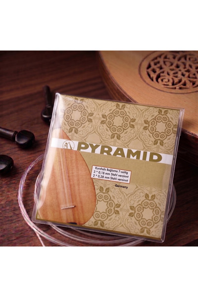 Pyramid 2 Πακέτα 0.18 Σετ χορδών σαξόφωνου με κοντό κορδόνι - 2 (Σετ με δώρο)
