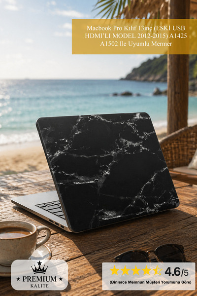 Mcstorey Macbook Pro Kılıf 13inç (ESKİ USB HDMI'LI MODEL 2012-2015) A1425 A15...