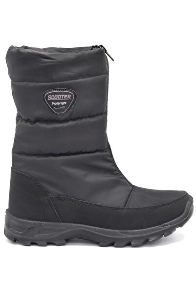 Scooter 5547 Μαύρες Never Waterproof Γυναικείες Μπότες Χιονιού
