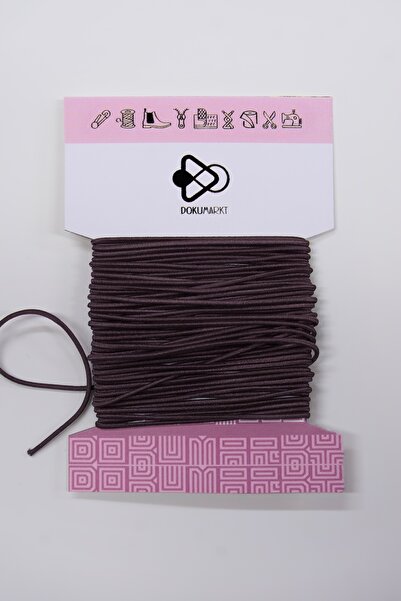 Dokumarkt Λεπτό στρογγυλό λάστιχο 1,5 mm - Λάστιχο κορδόνι - Λάστιχο αξεσουάρ...