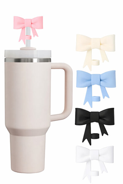 Stanley 2 Adet Quencher Uyumlu Fiyonk Aksesuar / Pipet Koruyucu / Silikon Pip...