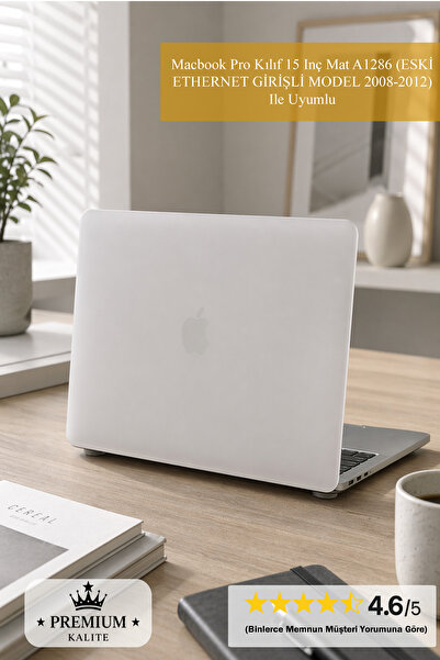 Mcstorey Macbook Pro Kılıf 15 Inç Mat A1286 (ESKİ ETHERNET GİRİŞLİ MODEL 2008...