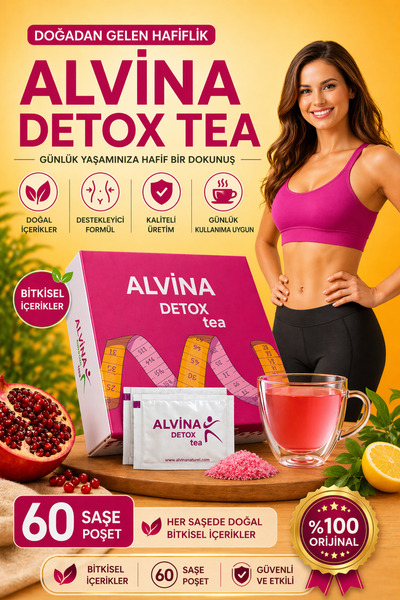 ALVİNA DETOX Alvina Tea (Tekli Paket)