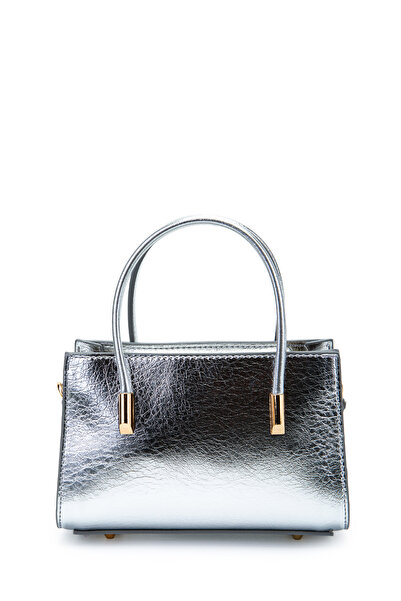 minebag Γυναικεία τσάντα χιαστί με χρυσή λεπτομέρεια και σταθερό λουράκι, Αση...