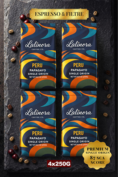Lalinora Coffee Co قهوة بيرو باباجايو الأساسية إسبريسو وفلتر - 87 نقطة حسب مع...