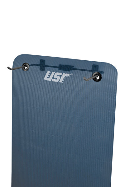 USR MH17104 Pilates Mat Askısı + 6 Adet 10 mm Mavi Mat