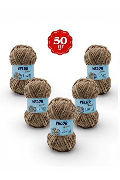 LaVita Yarn LaVita Velur Μικρό Βελούδινο Νήμα Πλεξίματος στο χέρι 100% Πολυεσ...