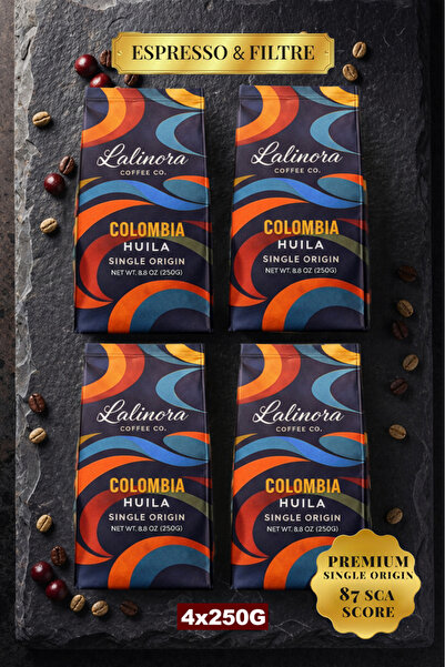 Lalinora Coffee Co Colombia Huila Core Coffee Espresso & Filter - Sca 87 Poin...