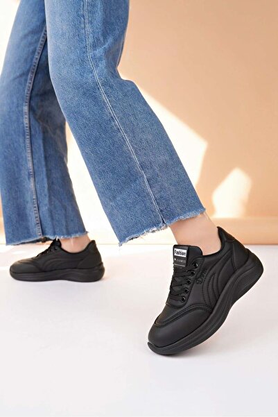 Nesil Shoes Γυναικεία αθλητικά παπούτσια Dvm 063 Black Memory Foam