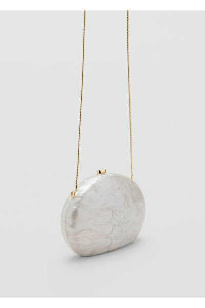 MANGO Woman Οβάλ τσάντα clutch