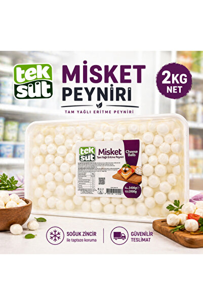 Teksüt 2kg Misket Peyniri