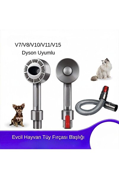 AVITO Dyson V7/V8/V10/V11/V15 Uyumlu Evcil Hayvan Tüy Fırçası Başlığı