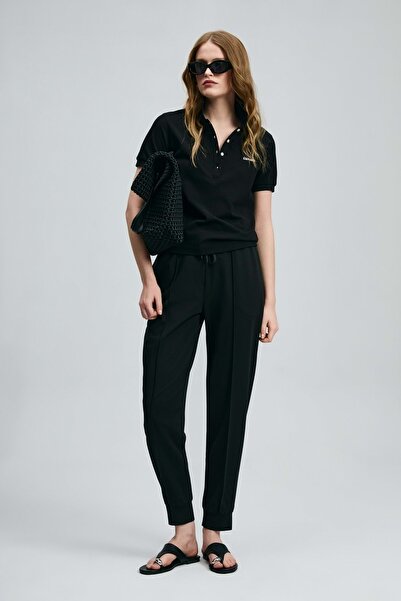 Lufian 121190036 Porto Jogger Παντελόνι Γυναικείο Παντελόνι ΜΑΥΡΟ