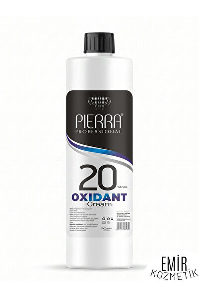 PİERRA Professional Oksidan Krem 20 - %6 Vol 1000ml