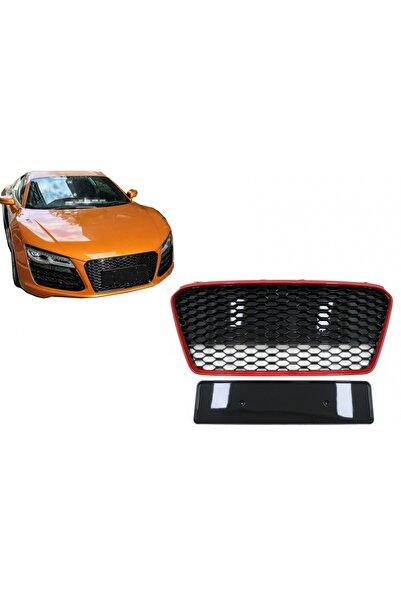 tuningset Grilă centrală compatibilă cu Audi R8 42 Generația 1 Facelift 2013-...