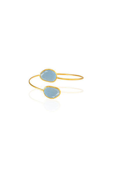 Design by Kadir Kadir Jewellery 22 Ayar Altın Kaplama Zirkon Taşlı Ayarlanabi...