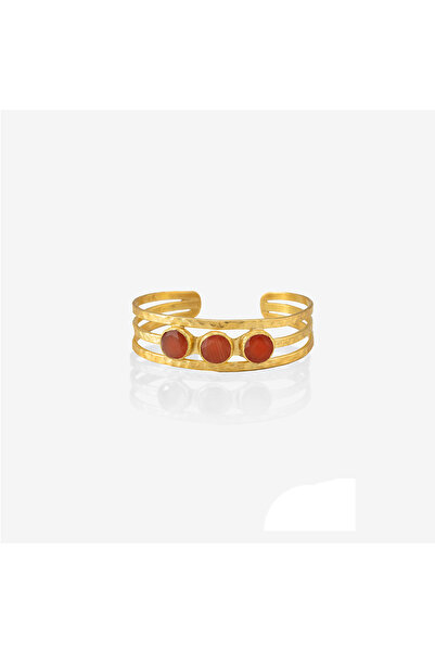 Design by Kadir Kadir Jewellery 22 Ayar Altın Kaplama El İşçiliği Zirkon Taşl...