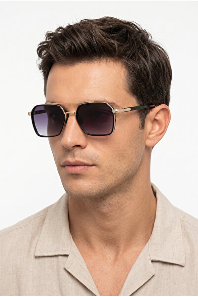 La Viva Altın UV400 Koruma Unisex Güneş Gözlüğü G25LV3311R01