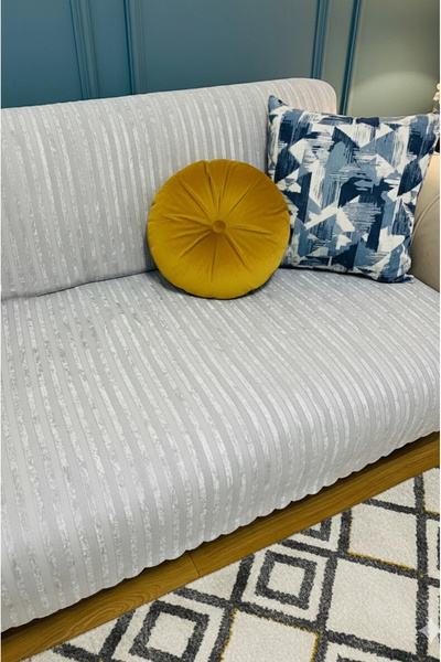 OSIO Κάλυμμα καναπέ Liza με αντιολισθητική βάση σφουγγάρι βελούδο 170x210 εκ.